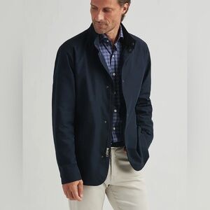 NWOT Peter Millar Mercer Zip Blazer Men’s Lightweight Jacket XL Water Resistant